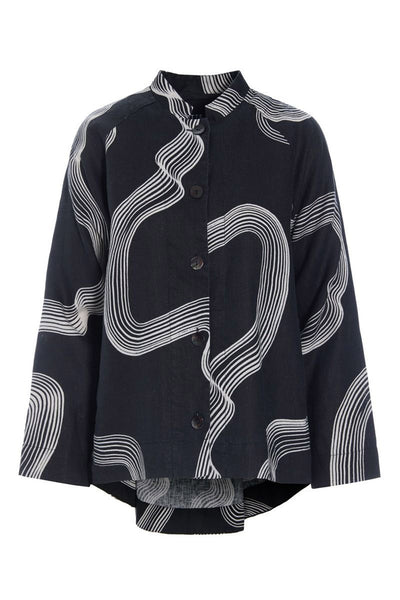 Hikazu raglanjakke WAVES - 261-2328-5568 Thumbnail