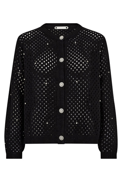 HoopaCC Krystal Cardigan 96-Black - 32239 Thumbnail