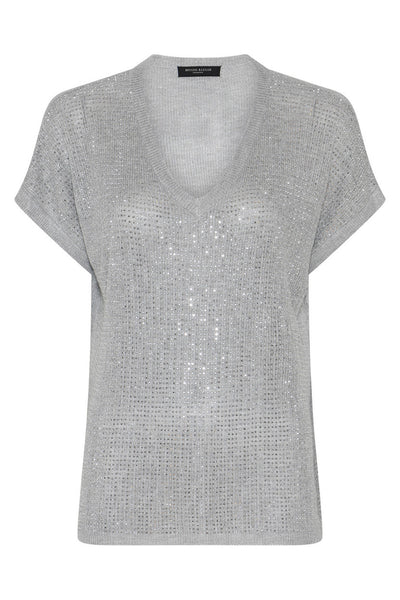 HoweaBBMarlee Glitter knit Silver - BBW4848 Thumbnail