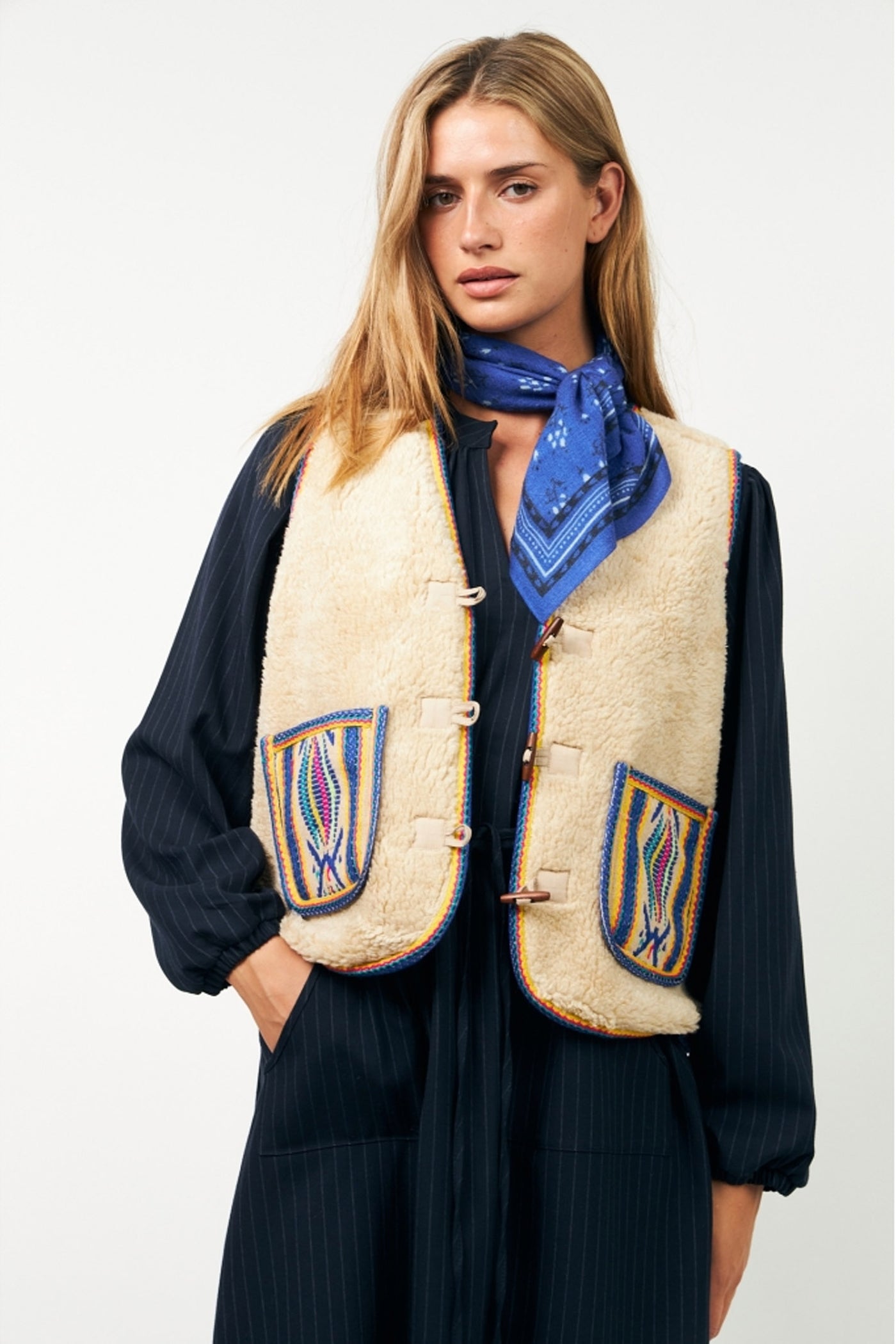 HugoLL Vest SL 20 Blue - 90037-1015