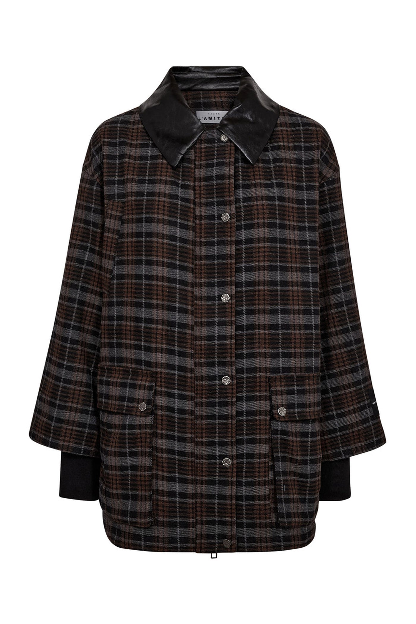 Hunters Check Jacket Mocca Check - HL10772