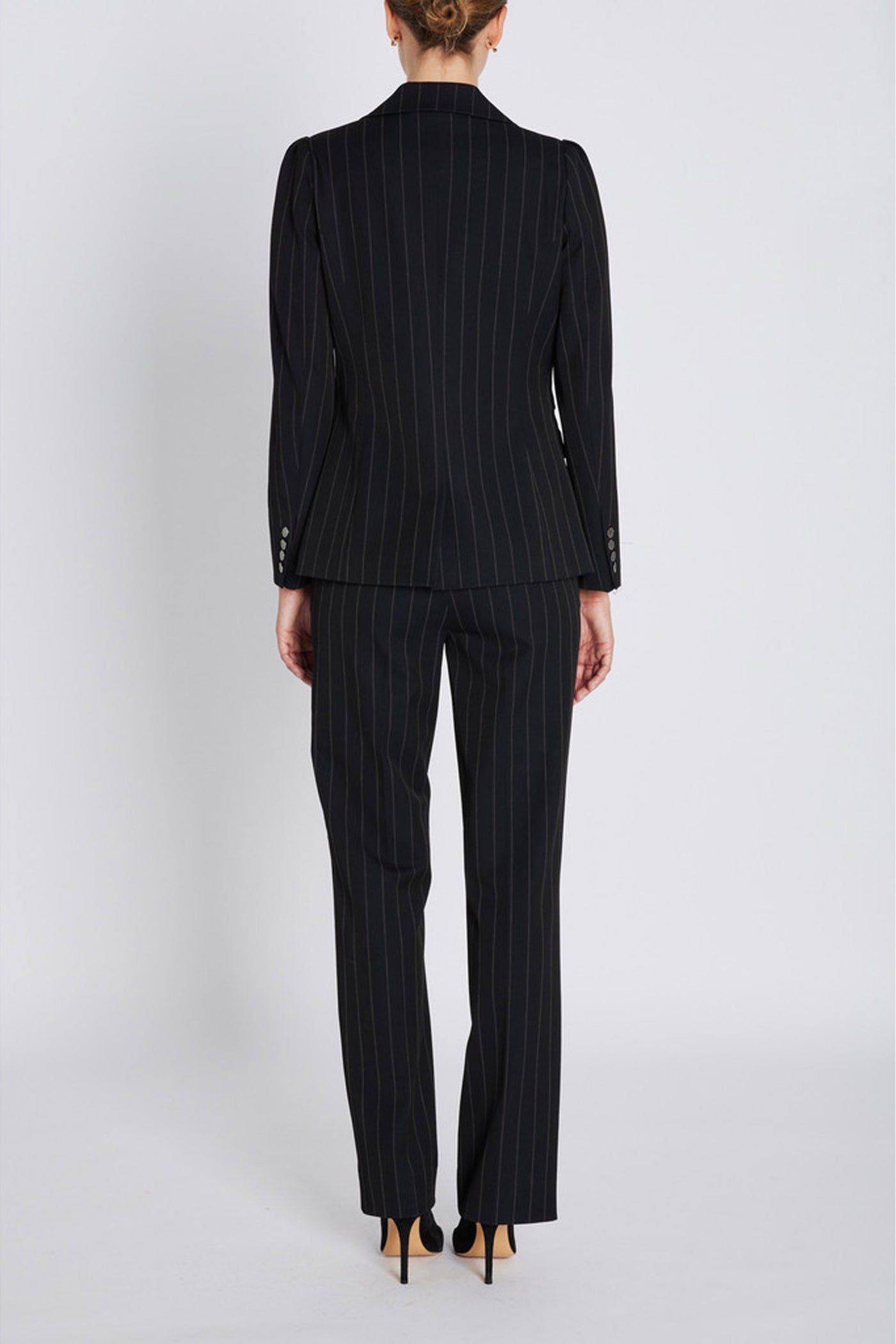HydrangeaBBNora blazer Black pinstripe - BBW4633