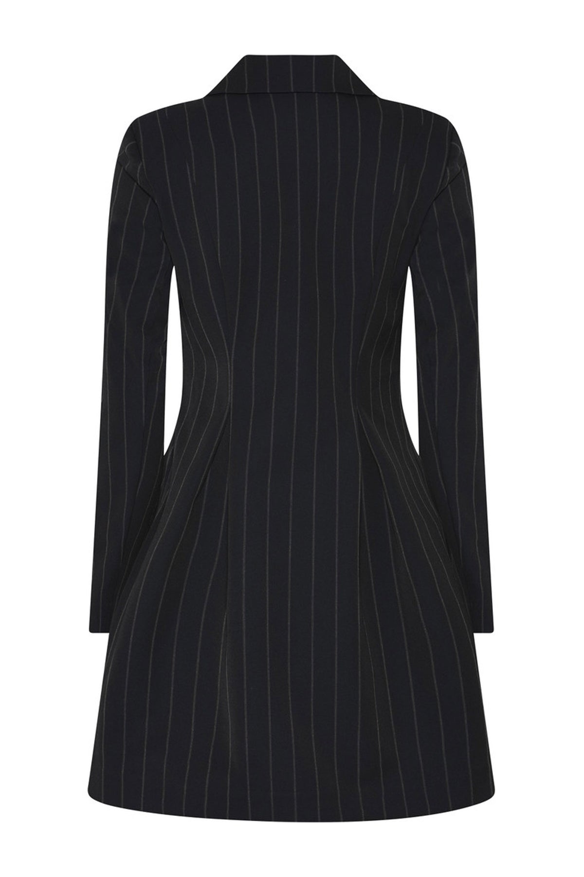 HydrangeaBBTova dress Black pinstripe - BBW4634