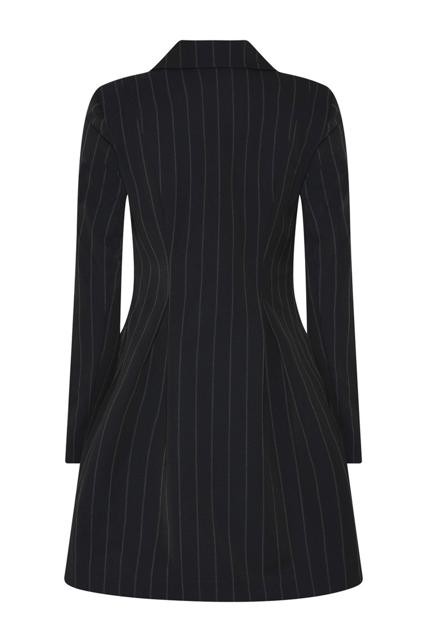 HydrangeaBBTova dress Black pinstripe - BBW4634