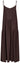 SunriseCC Block Strap Dress 145-Dark Brown - 46102