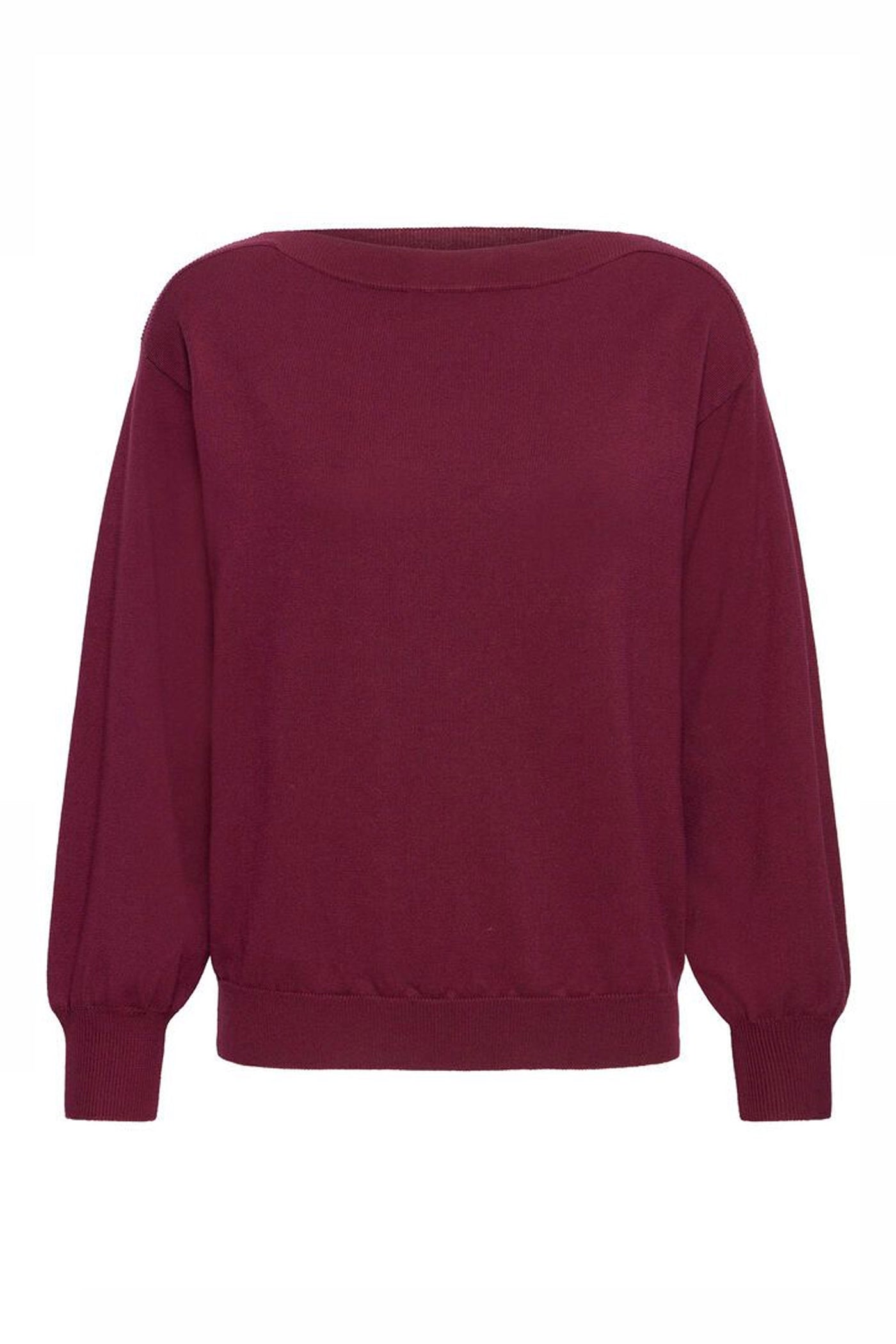 IHLULS BOAT NECK LS Rhododendron - 192024 - 20125811