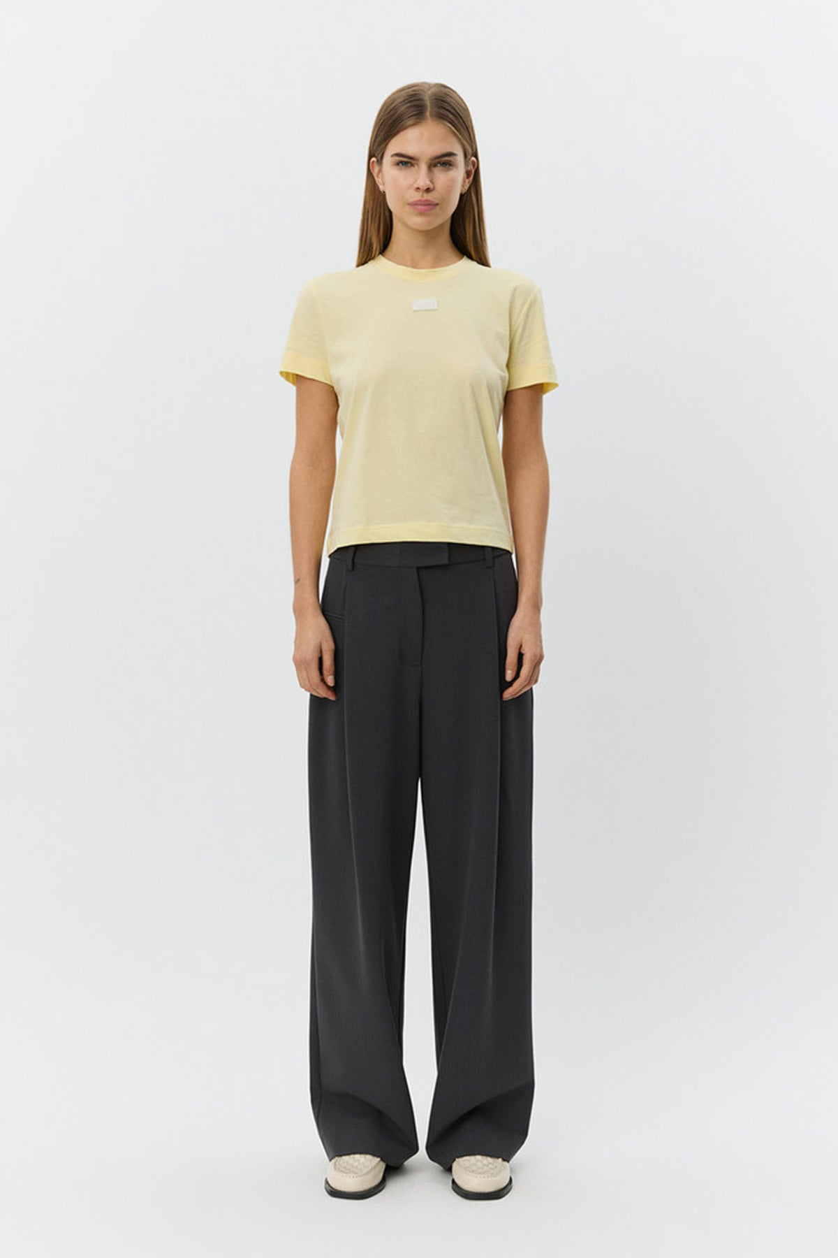 INDYSW MINI T-SHIRT 2042 Butter Yellow - S261420
