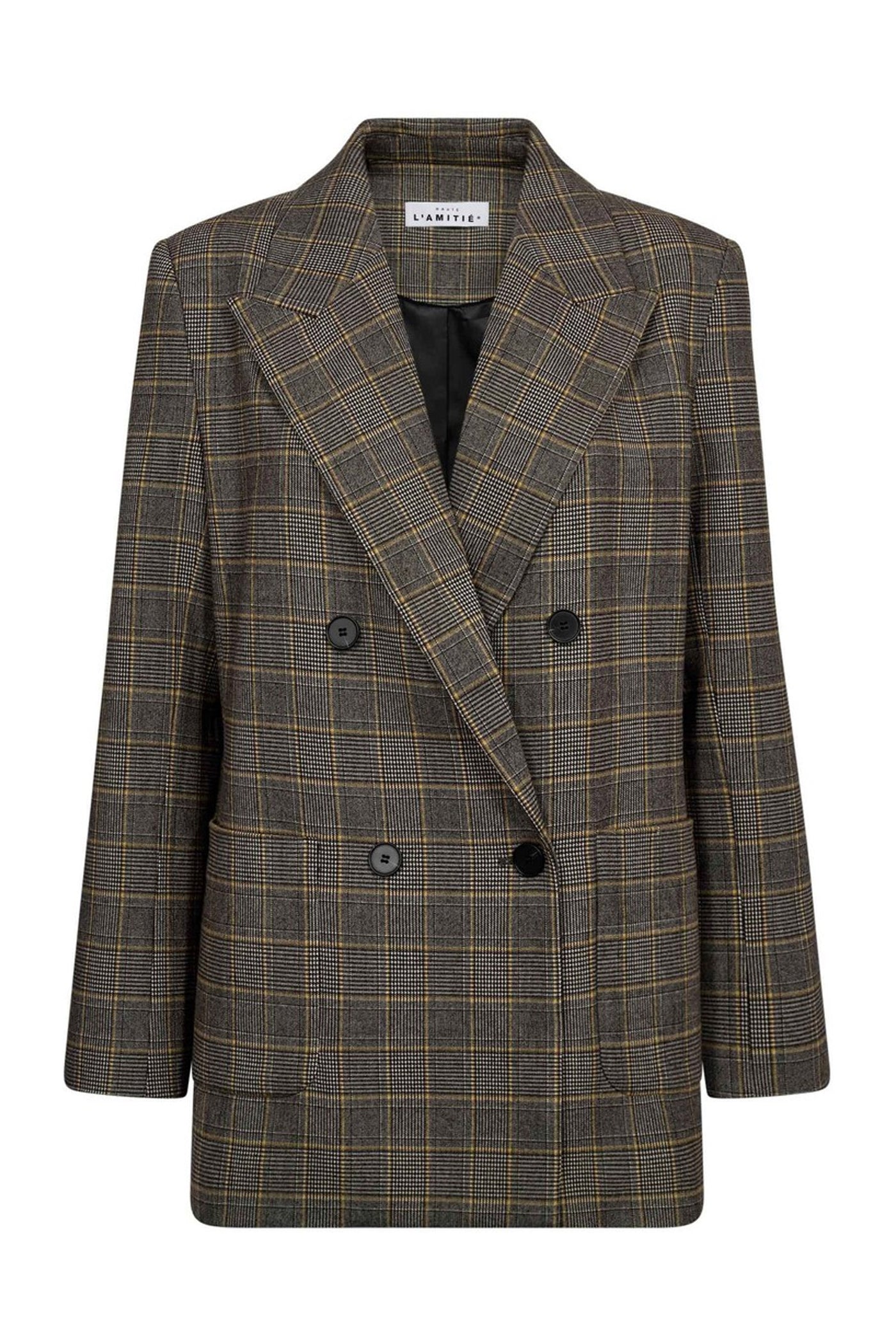 Ibi Check blazer Grey Check - HL10269