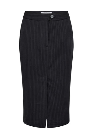 IdaCC Pin Pencil Skirt 140-Dark Grey - 34048