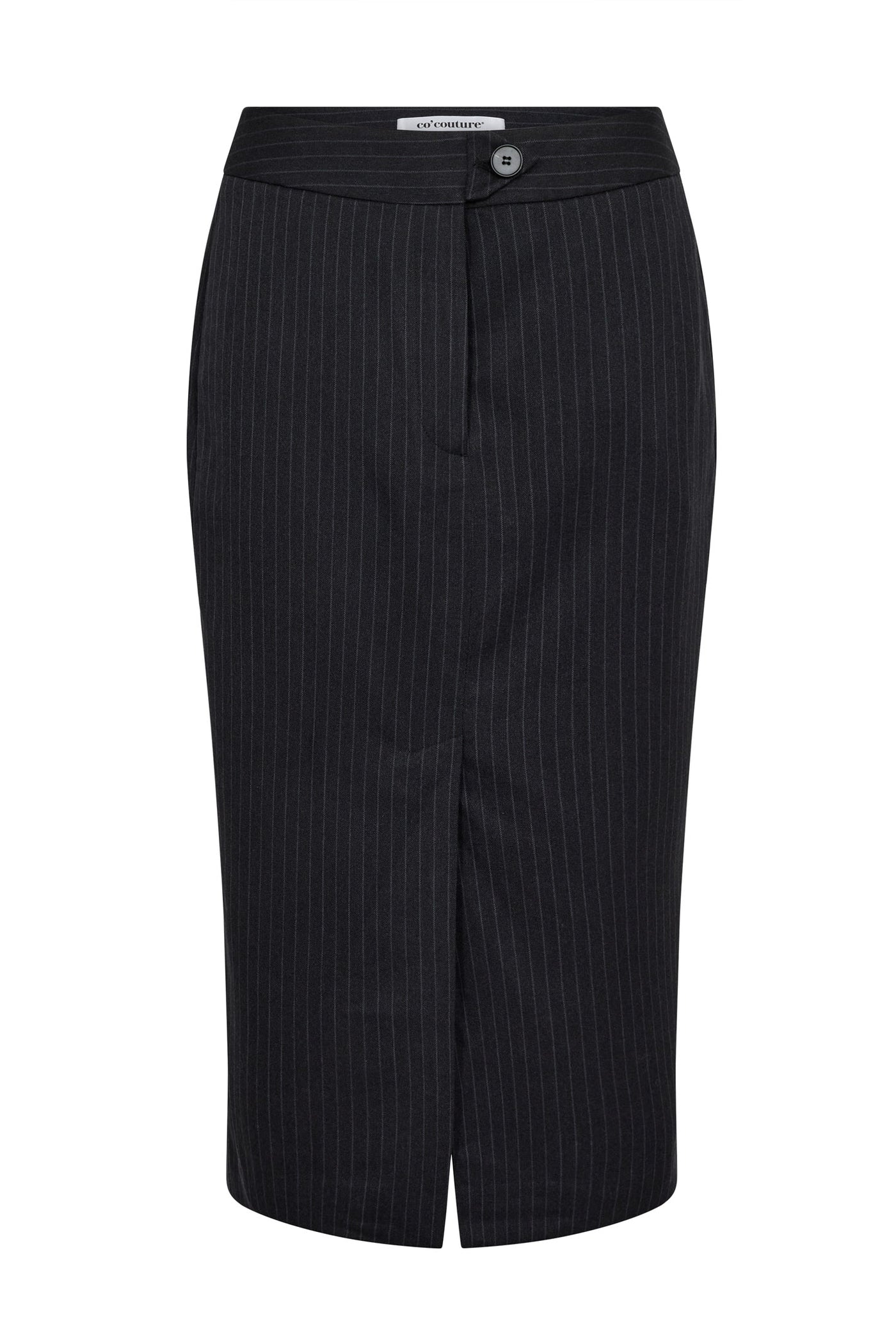 IdaCC Pin Pencil Skirt 140-Dark Grey - 34048