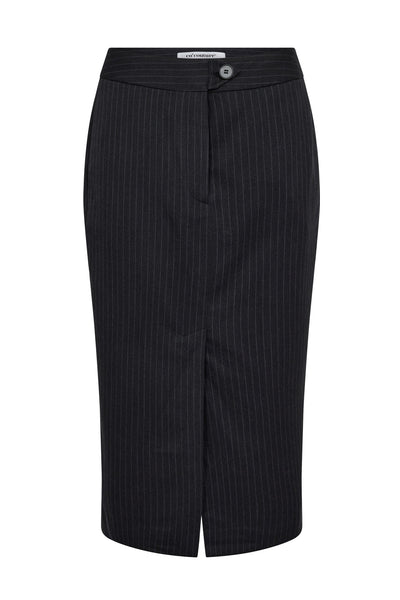 IdaCC Pin Pencil Skirt 140-Dark Grey - 34048 Thumbnail