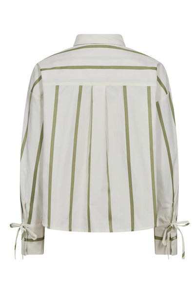 IdieCC Stripe Shirt 1134-O/W Green - 45087 Thumbnail