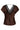 IdunCC Lace SS Blouse 145-Dark Brown - 45167