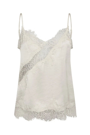IdunCC Lace Top 11-Off white - 45166