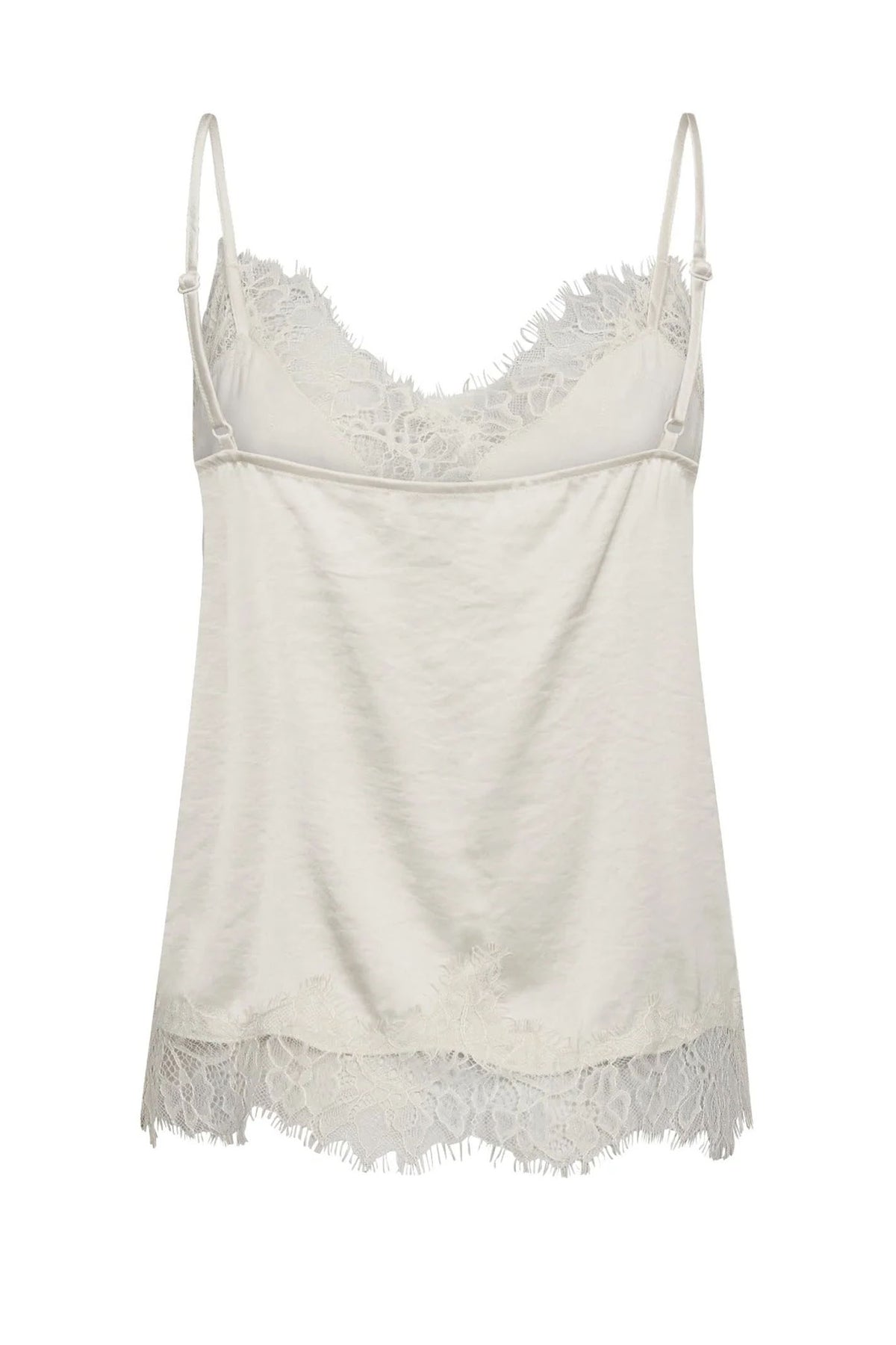 IdunCC Lace Top 11-Off white - 45166