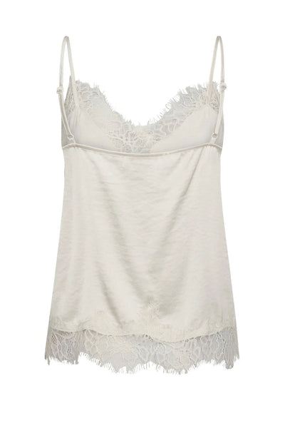 IdunCC Lace Top 11-Off white - 45166 Thumbnail