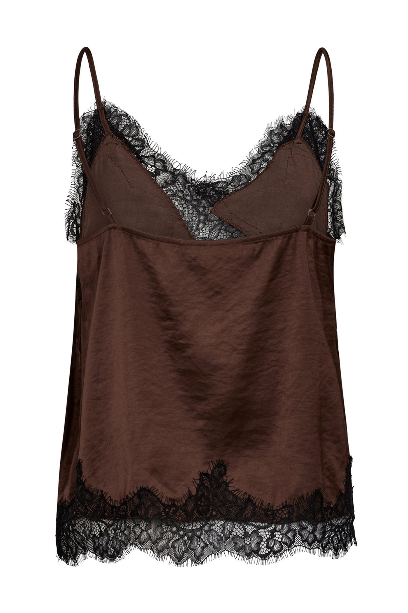 IdunCC Lace Top 145-Dark Brown - 45166