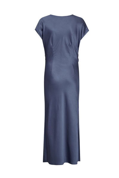 IdunCC Wing Dress 586-Dusty Blue - 46026 Thumbnail