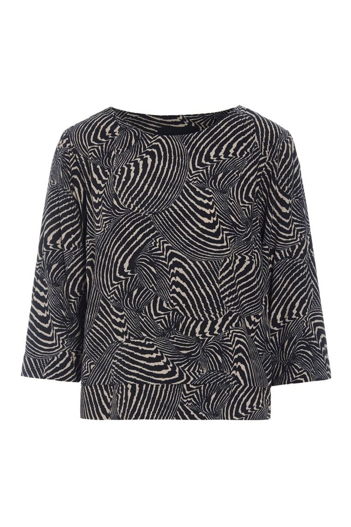 Iki bluse ZEBRA SHELL - 266-2407-5255