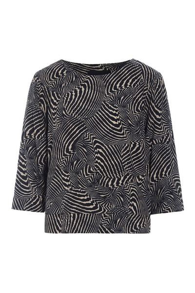 Iki bluse ZEBRA SHELL - 266-2407-5255 Thumbnail
