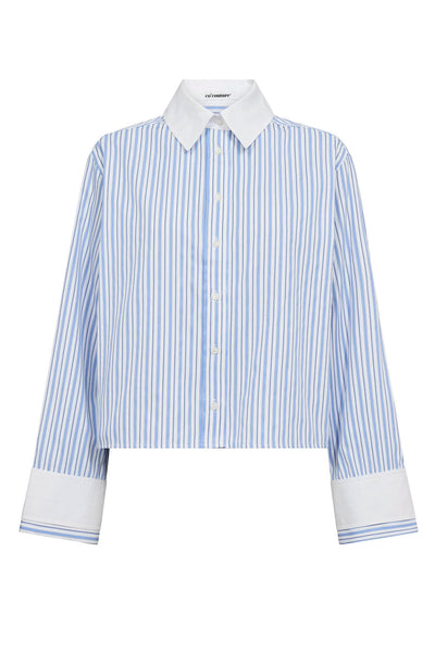 VougeCC Cuff Shirt 40004-Pale Blue - 500234 Thumbnail