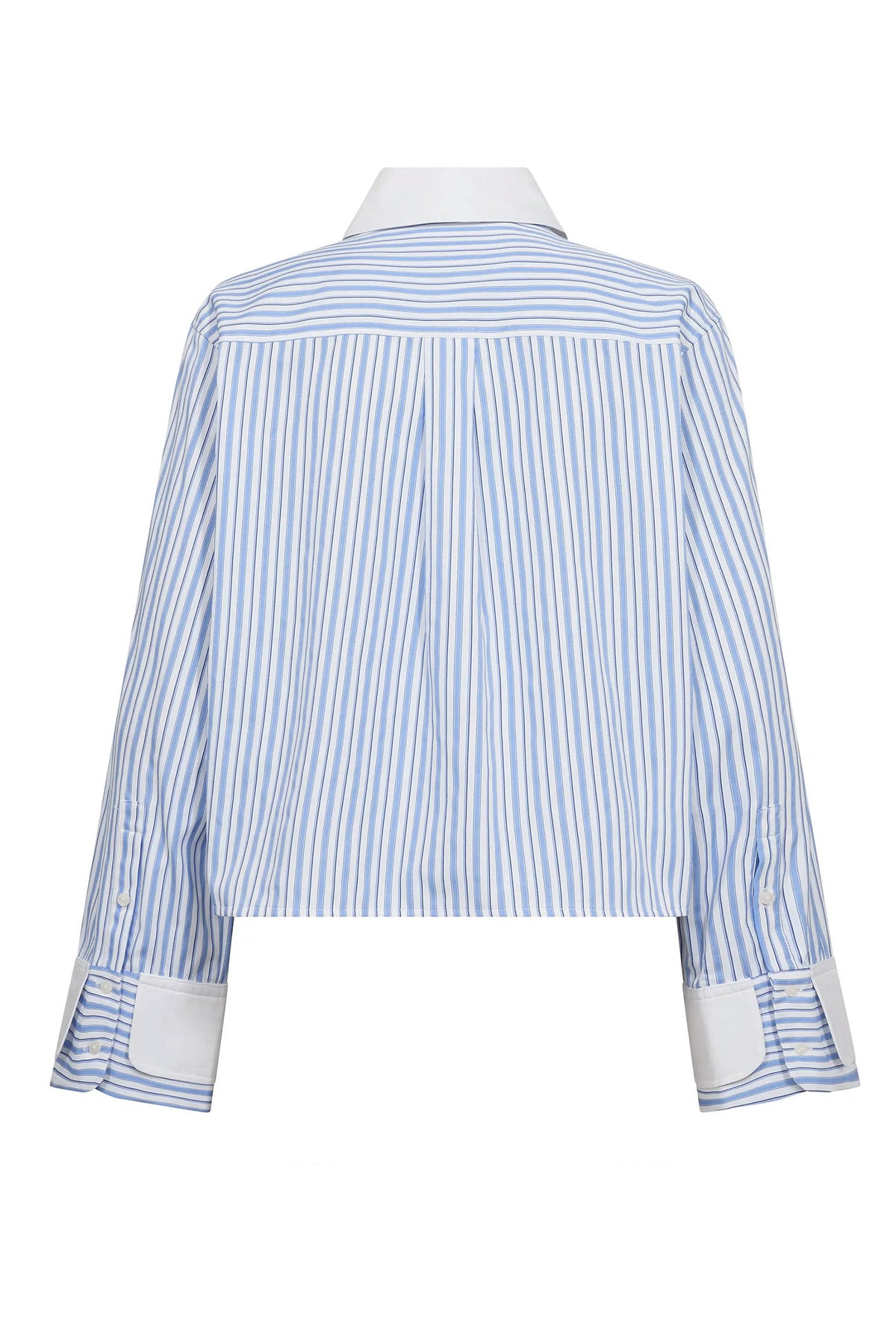 VougeCC Cuff Shirt 40004-Pale Blue - 500234