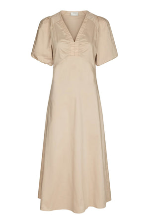 Illana Poplin Dark Sand - 160660