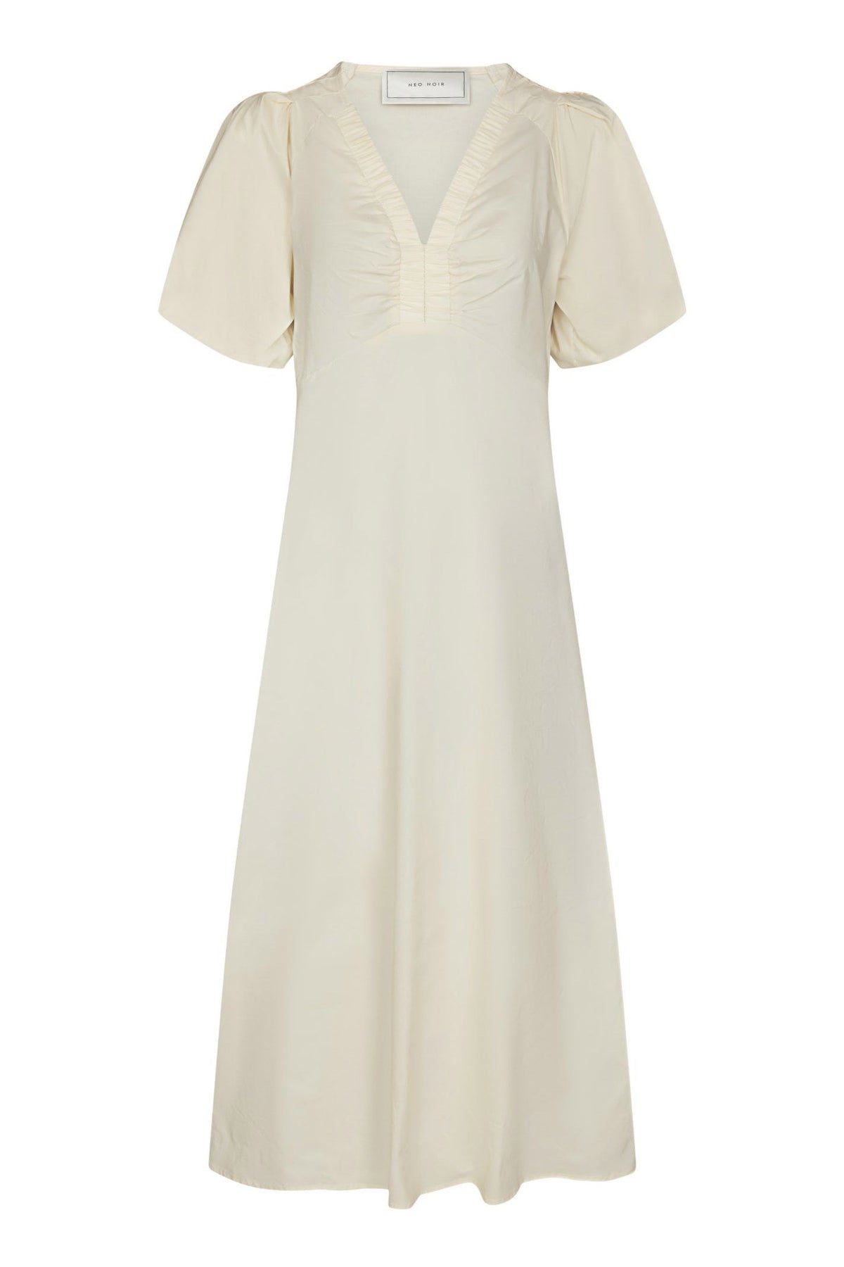Illana Poplin Dress Butter yellow - 160660