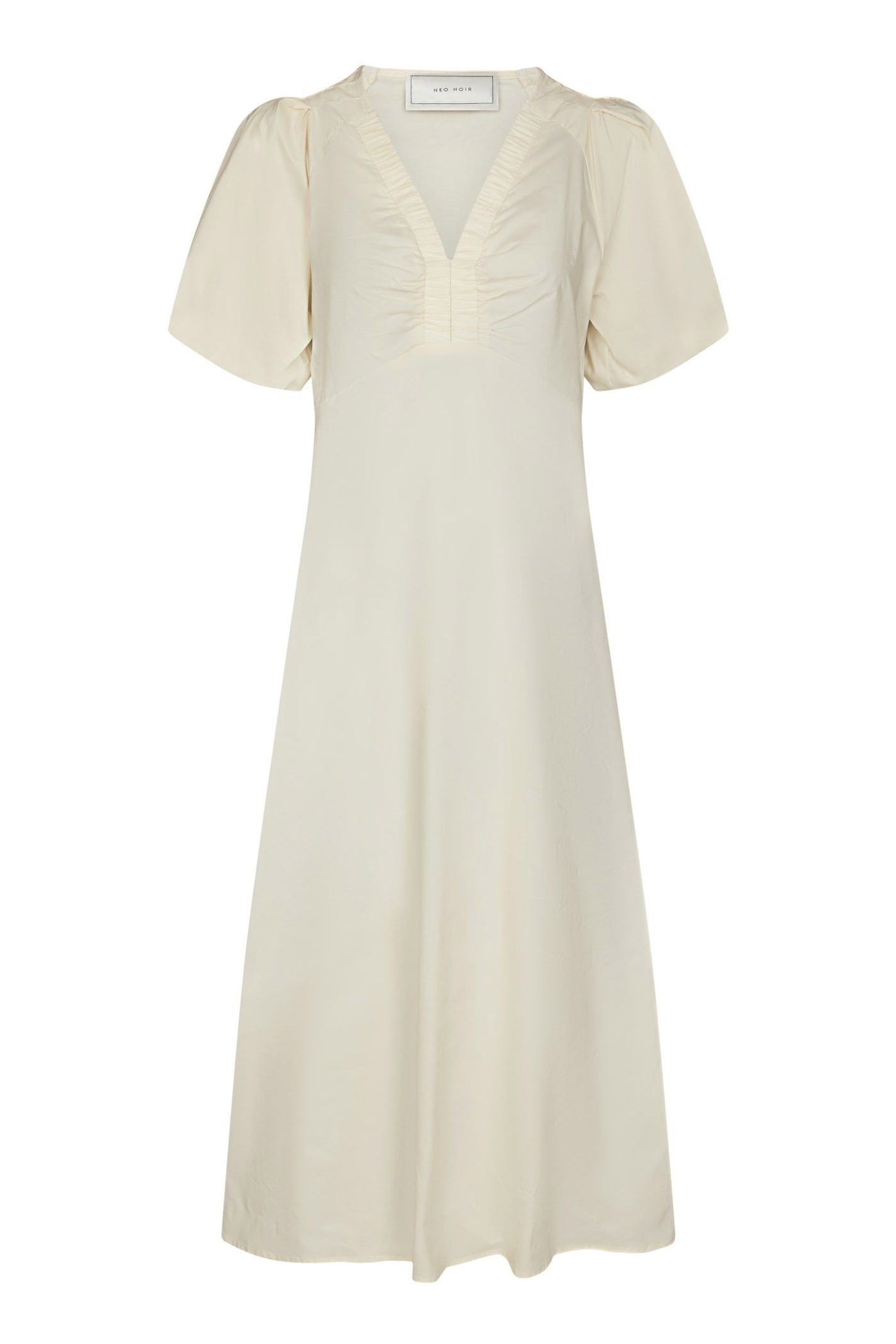 Illana Poplin Dress Butter yellow - 160660