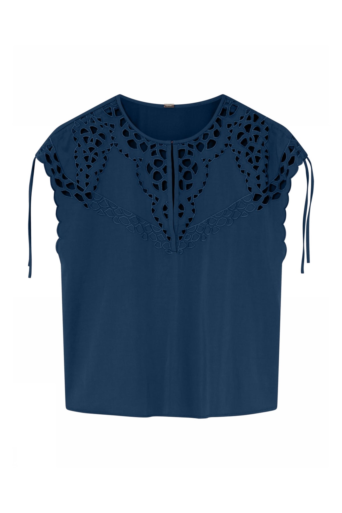 Ina, top 4136-Oil Blue - 61615/7630