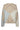 Inga Check Fluff Knit Blouse BEIGE MELANGE - 165205