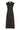 Irena Poplin Dress Chocolate Brown - 168329