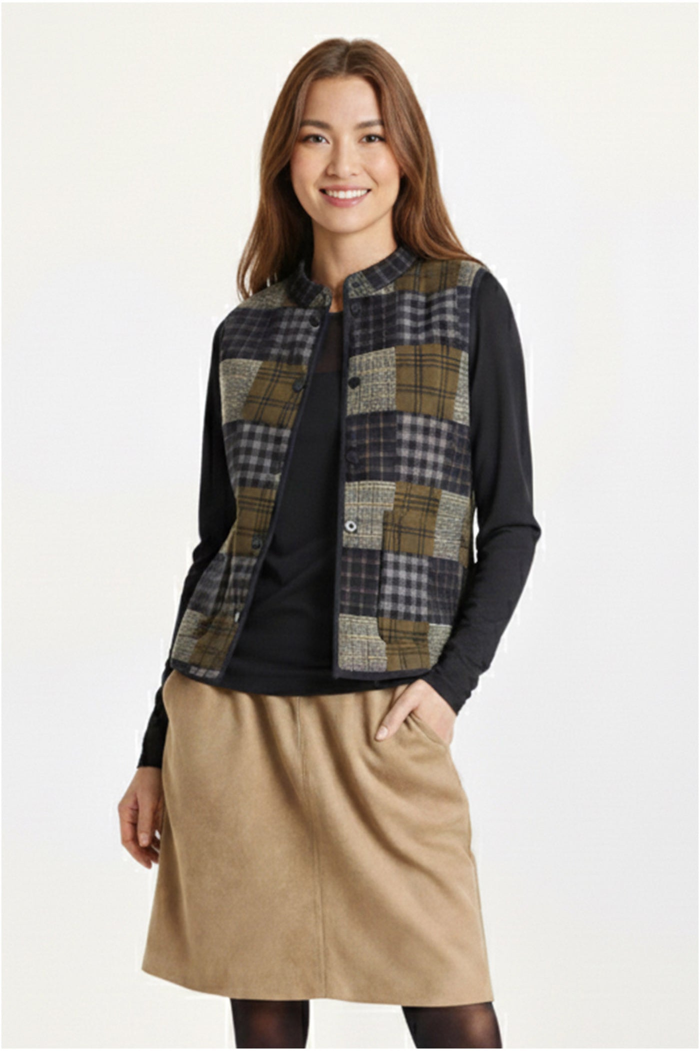 Irene vest Blue - 16820