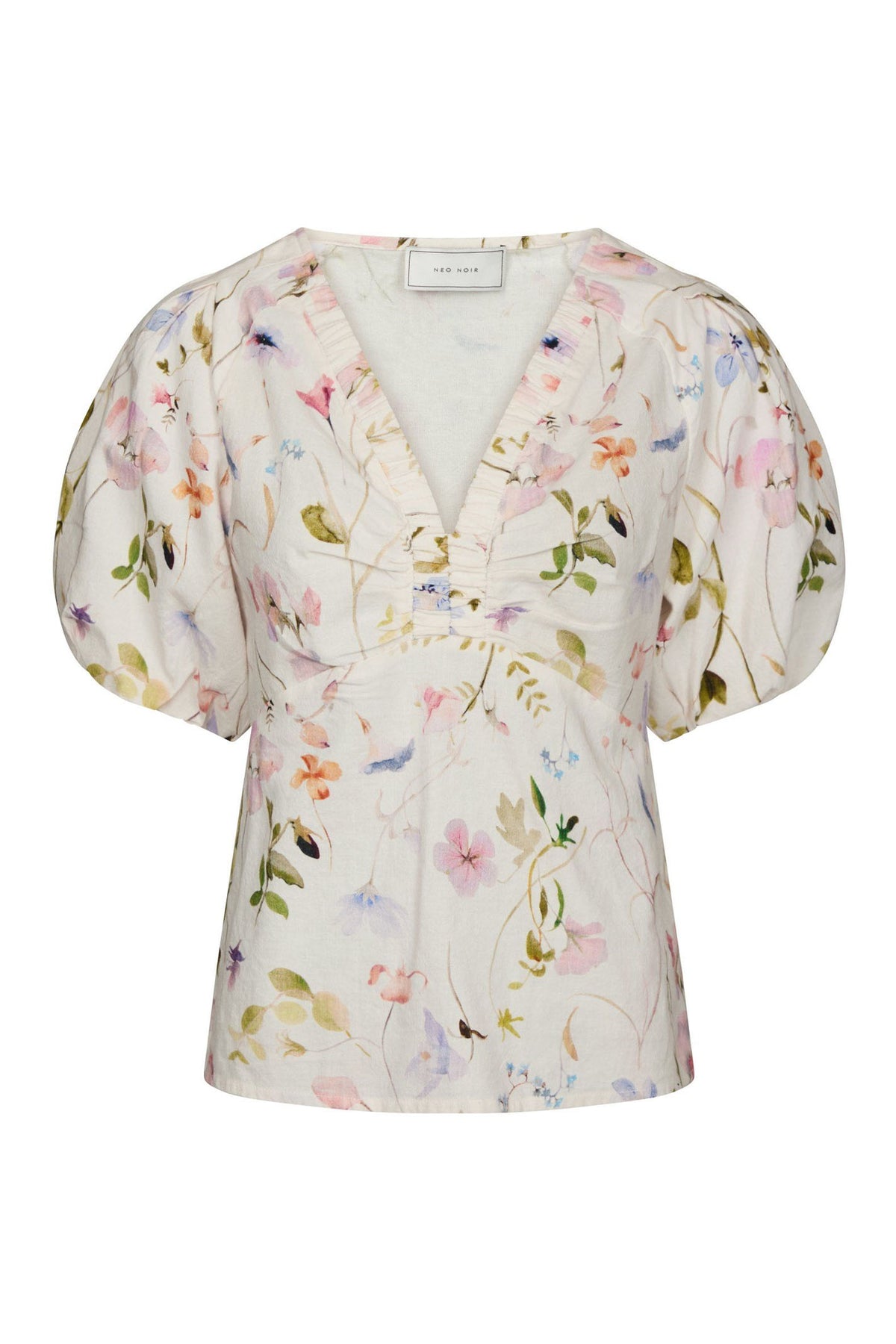 Irina Flower Blouse OFF WHITE - 169056