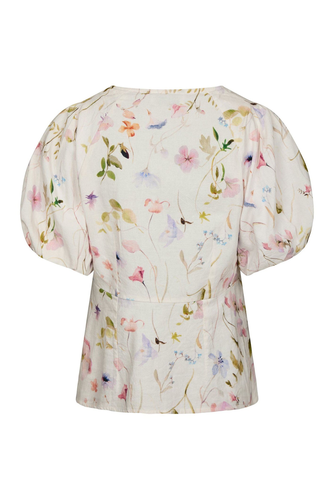 Irina Flower Blouse OFF WHITE - 169056