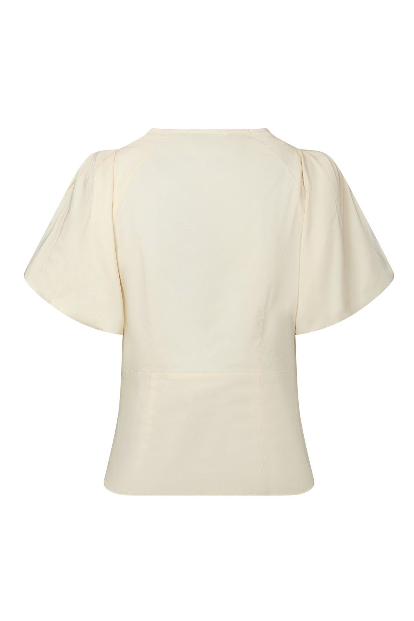 Irina Poplin Blouse Butter yellow - 162219