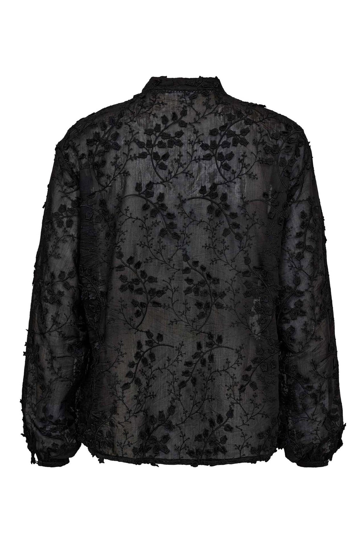 IsakCC Embroidery Shirt 96-Black - 35989
