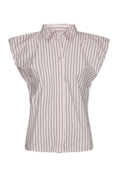 Isella Double Stripe Top Rose - 169051 Thumbnail
