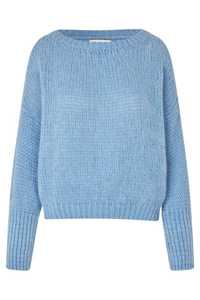 IsoldeLL Knit Jumper LS 22 Light Blue - 25503-5003 Thumbnail