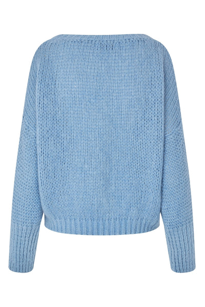 IsoldeLL Knit Jumper LS 22 Light Blue - 25503-5003 Thumbnail