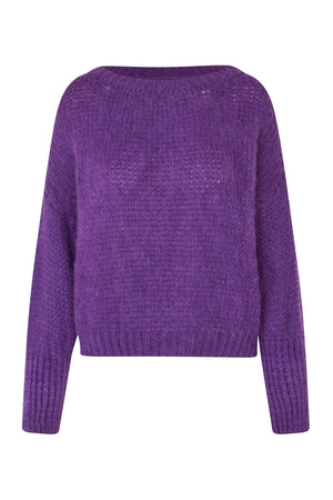 IsoldeLL Knit Jumper LS 50 Dark Lavender - 25503-5003