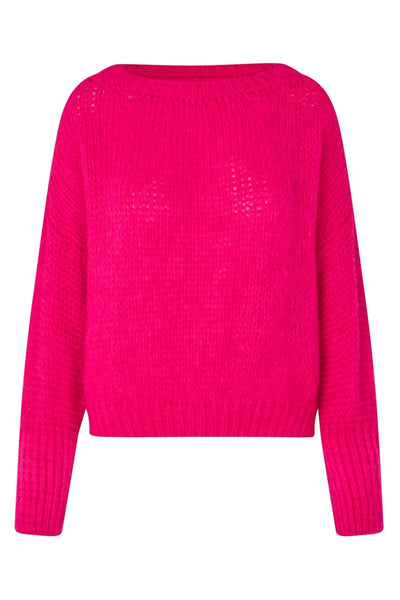 IsoldeLL Knit Jumper LS 98 Neon Pink - 25503-5003 Thumbnail