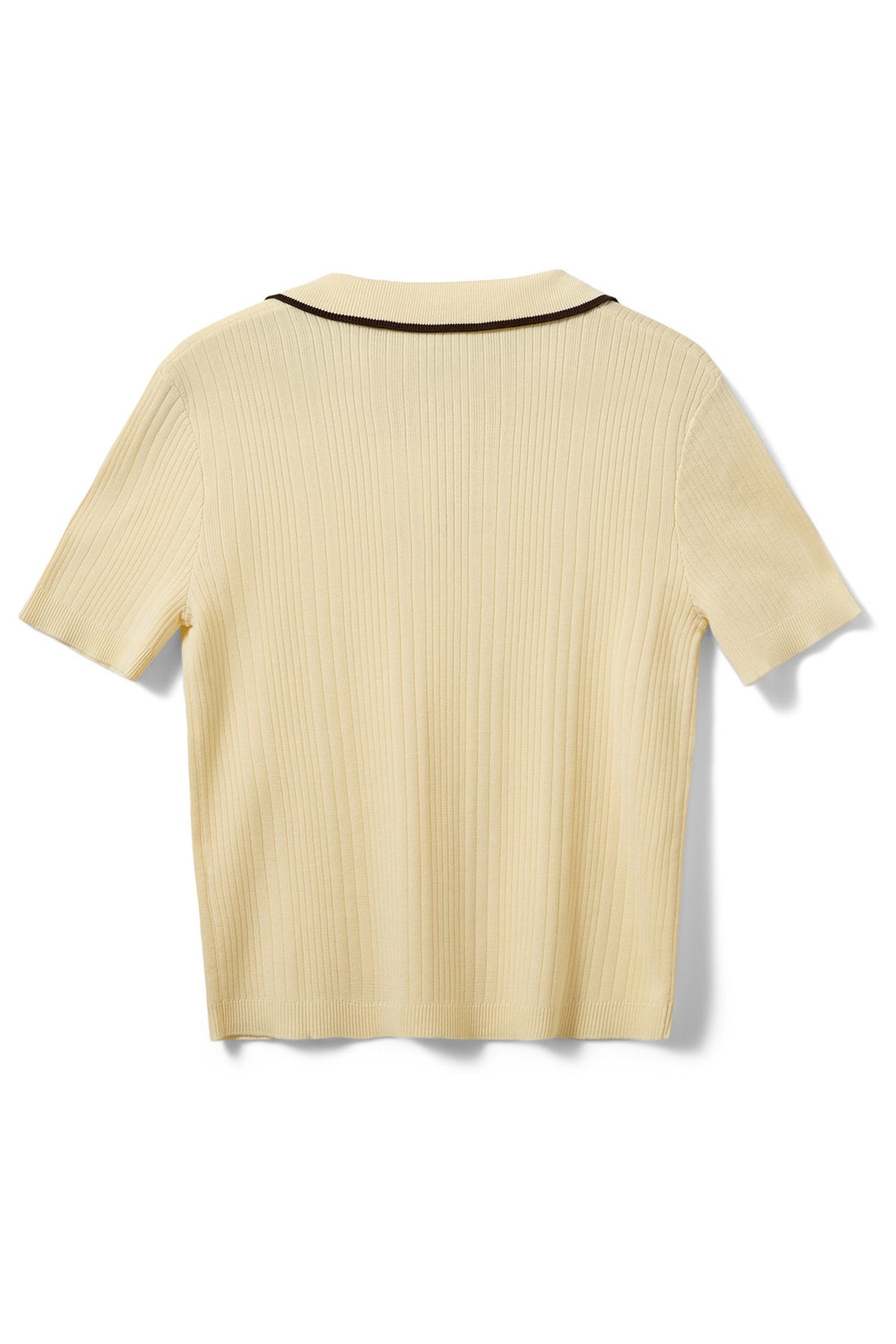 JAMIESW KNIT POLO 0101 Off white - S262341