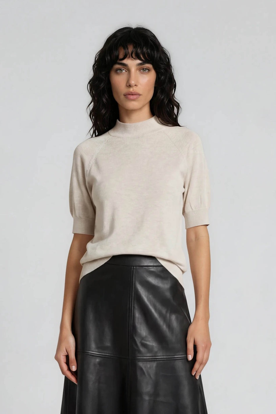 Anemonebbhalias Knit Sand melange - BBW3371