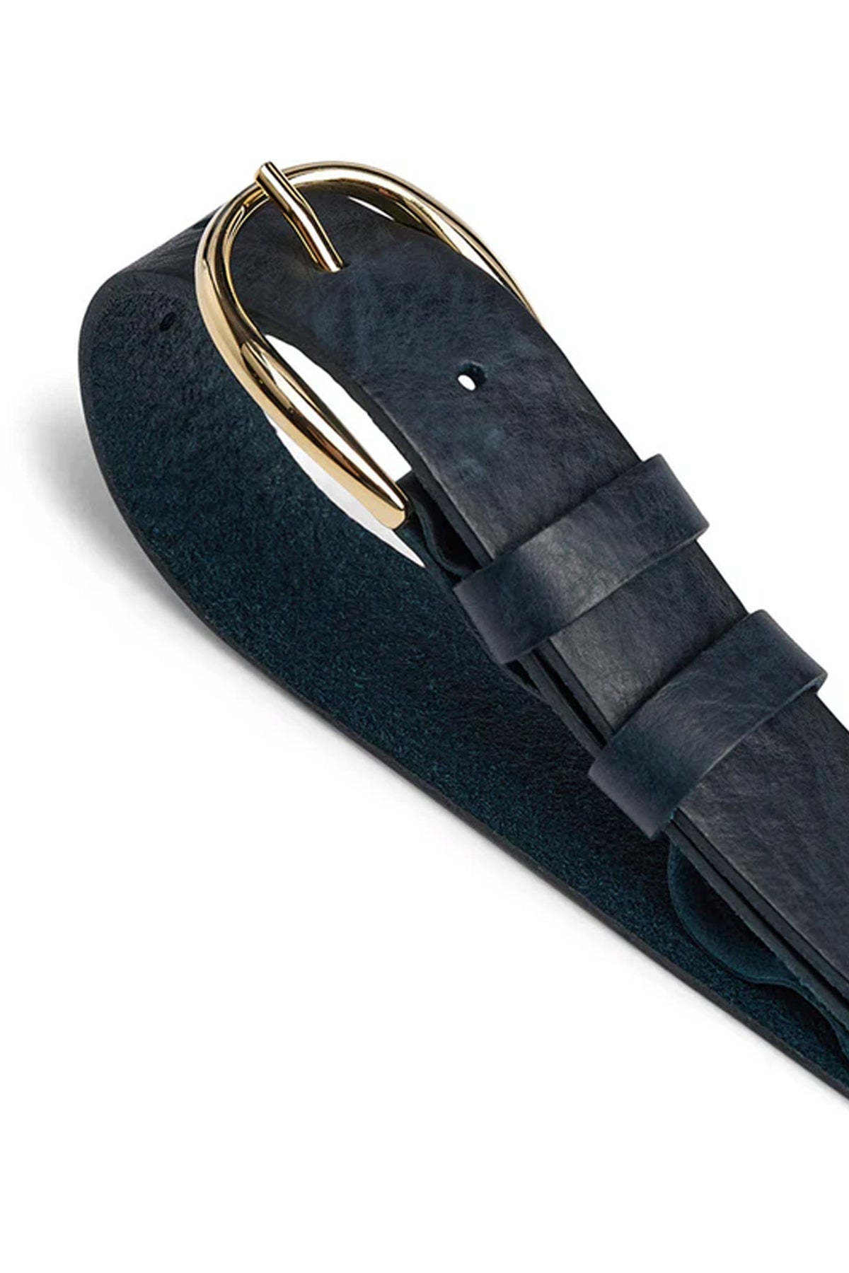 JEANS BELT Navy - 16760