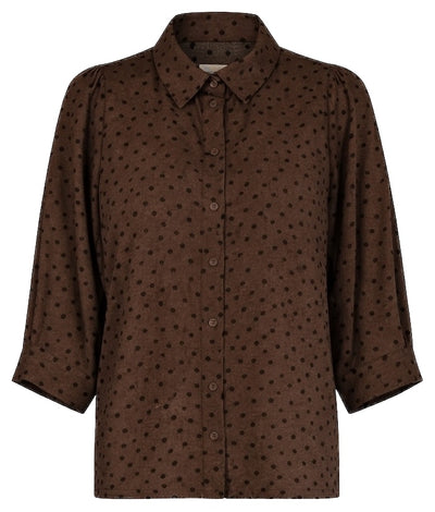 BonoLL Shirt SS 87 Dark Mokka - EX00009-1001 Thumbnail