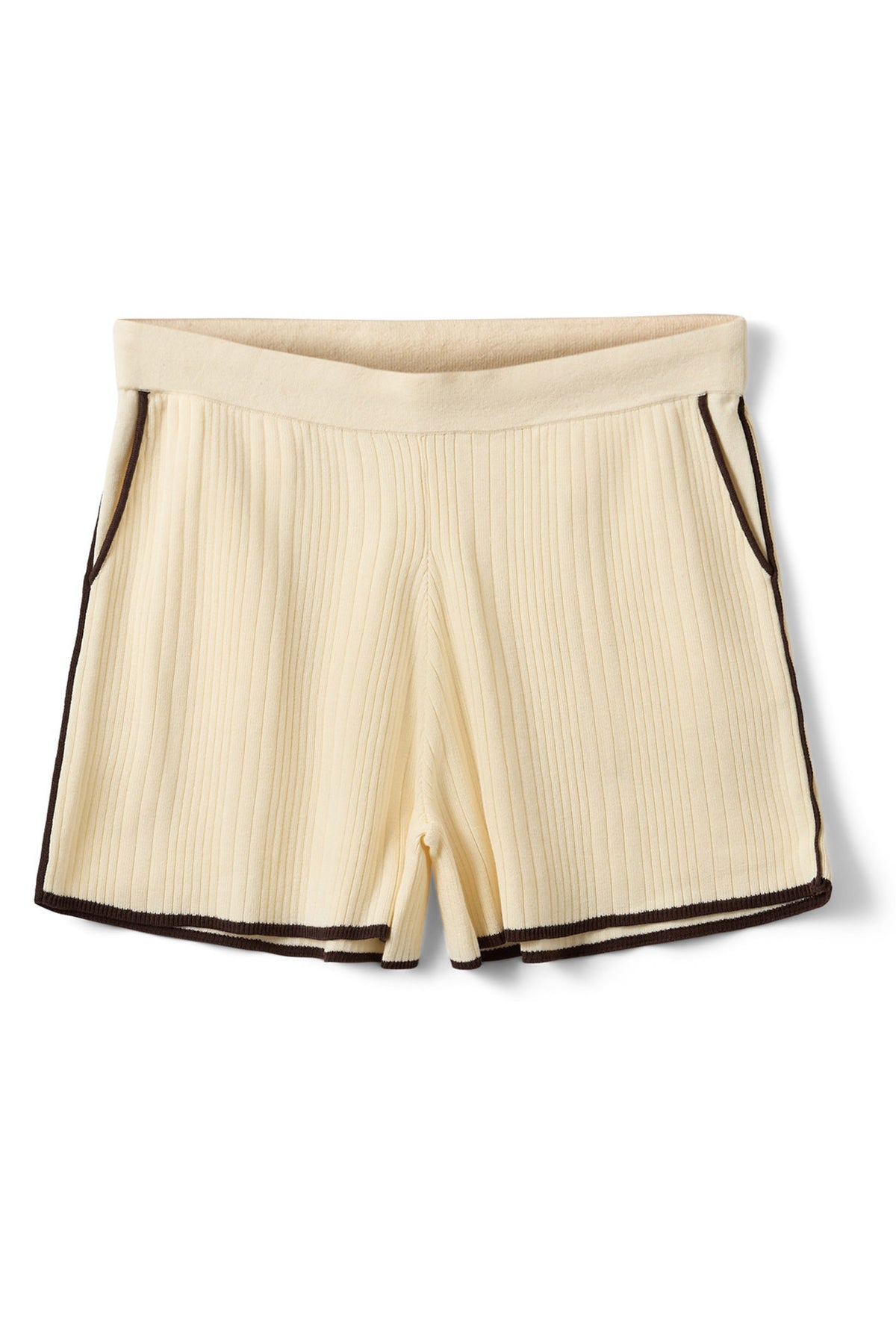JOLIESW KNIT SHORTS 0101 Off white - S262342