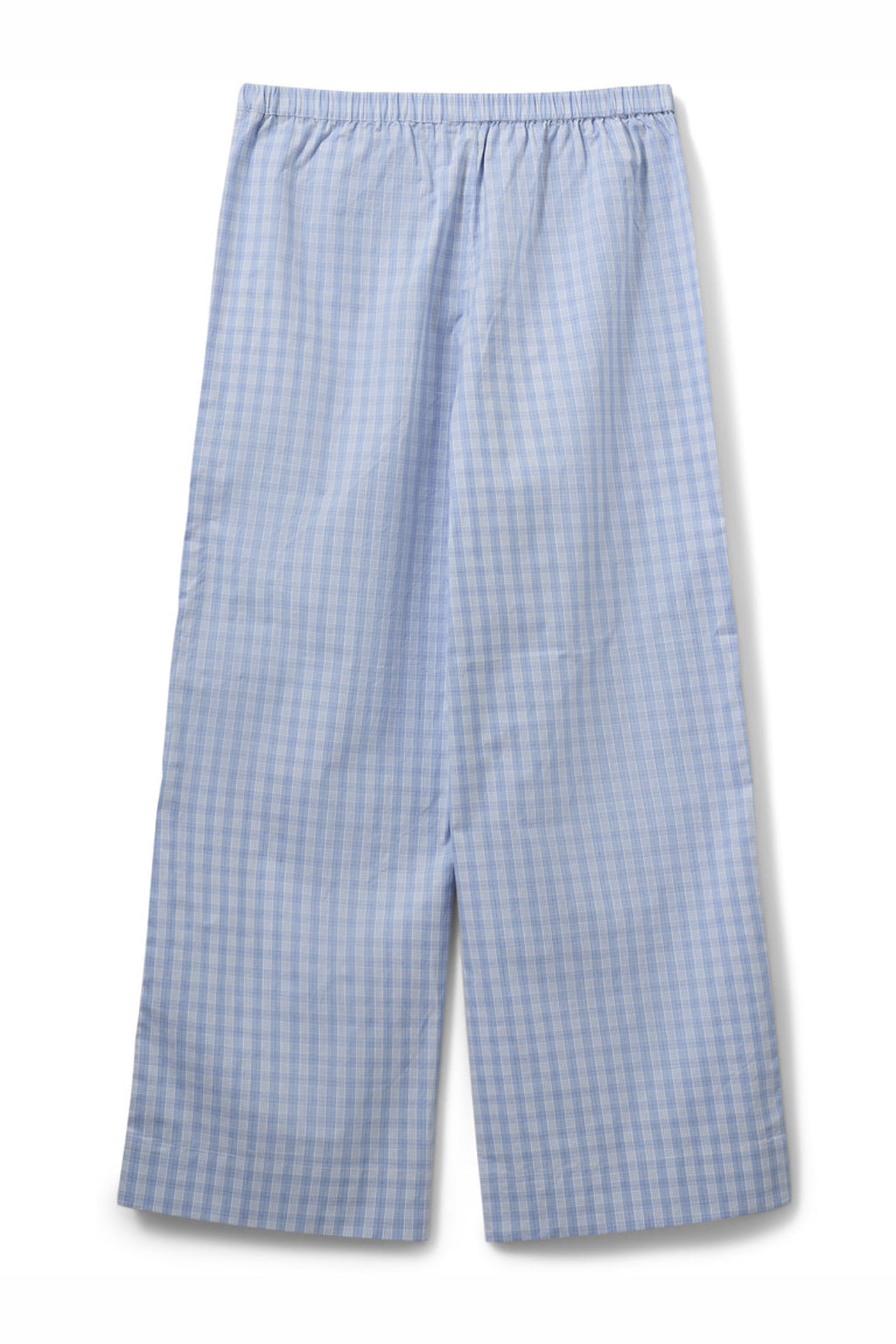 JORDENSW CHECK WIDE LEG TROUSE 5036 Blue - S261382