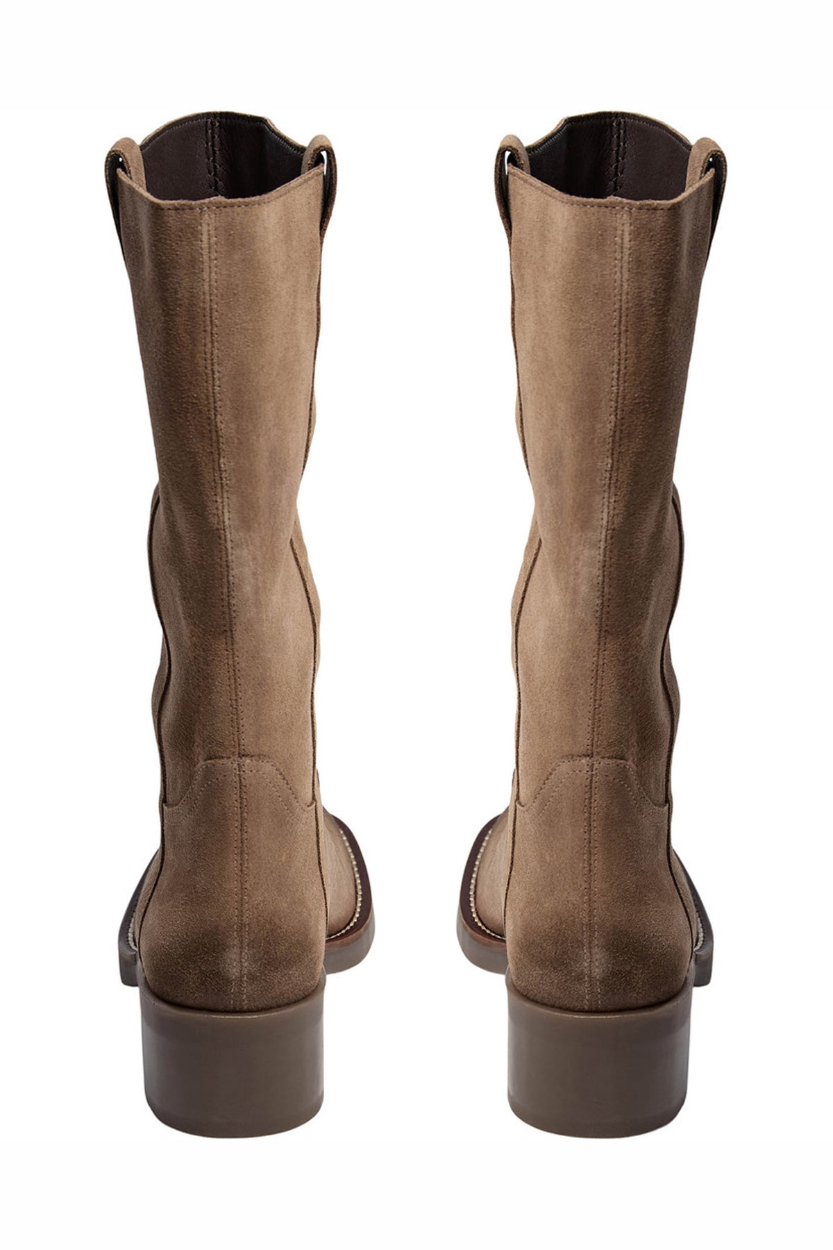 JULIANESW SUEDE BOOT 7042 Dark sand - T491