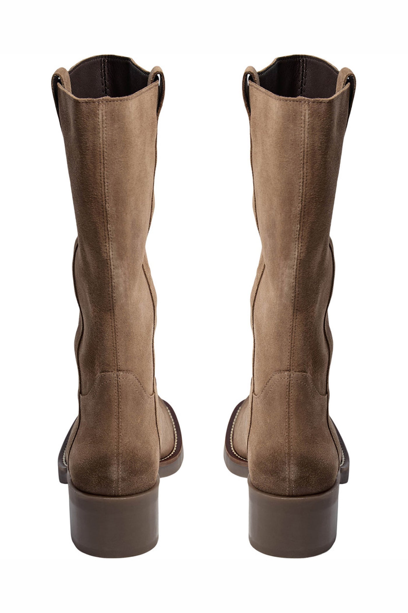 JULIANESW SUEDE BOOT 7042 Dark sand - T491